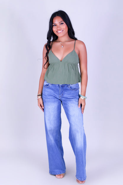 PRETTY BABYDOLL TOP
