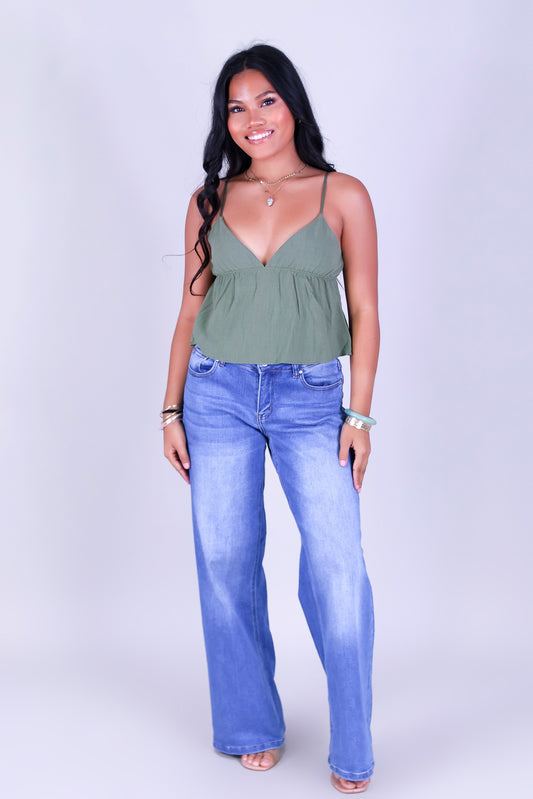 PRETTY BABYDOLL TOP