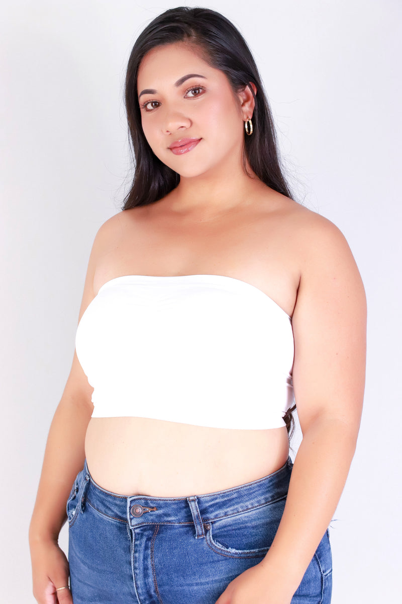 Jeans Warehouse Hawaii - PLUS BASIC BANDEAU TOPS - WHAT I NEED BANDEAU | By K. LEE
