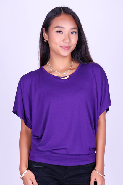 JUST IN CASE DOLMAN TOP