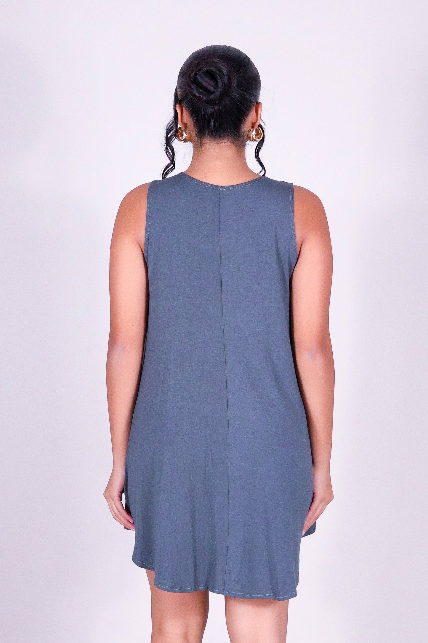 TWIRL AWAY TRAPEZE DRESS
