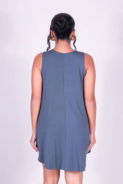 TWIRL AWAY TRAPEZE DRESS