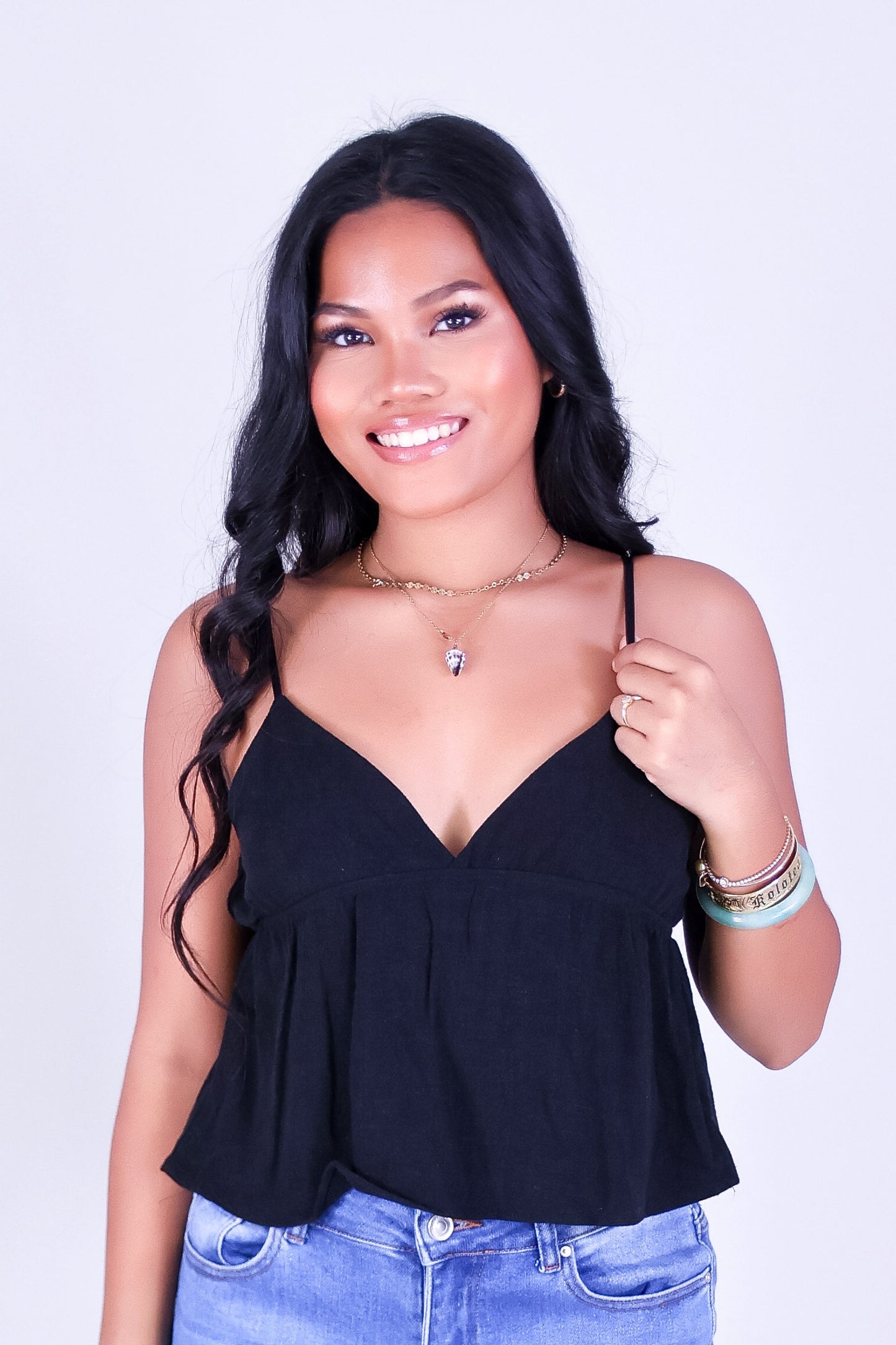 PRETTY BABYDOLL TOP
