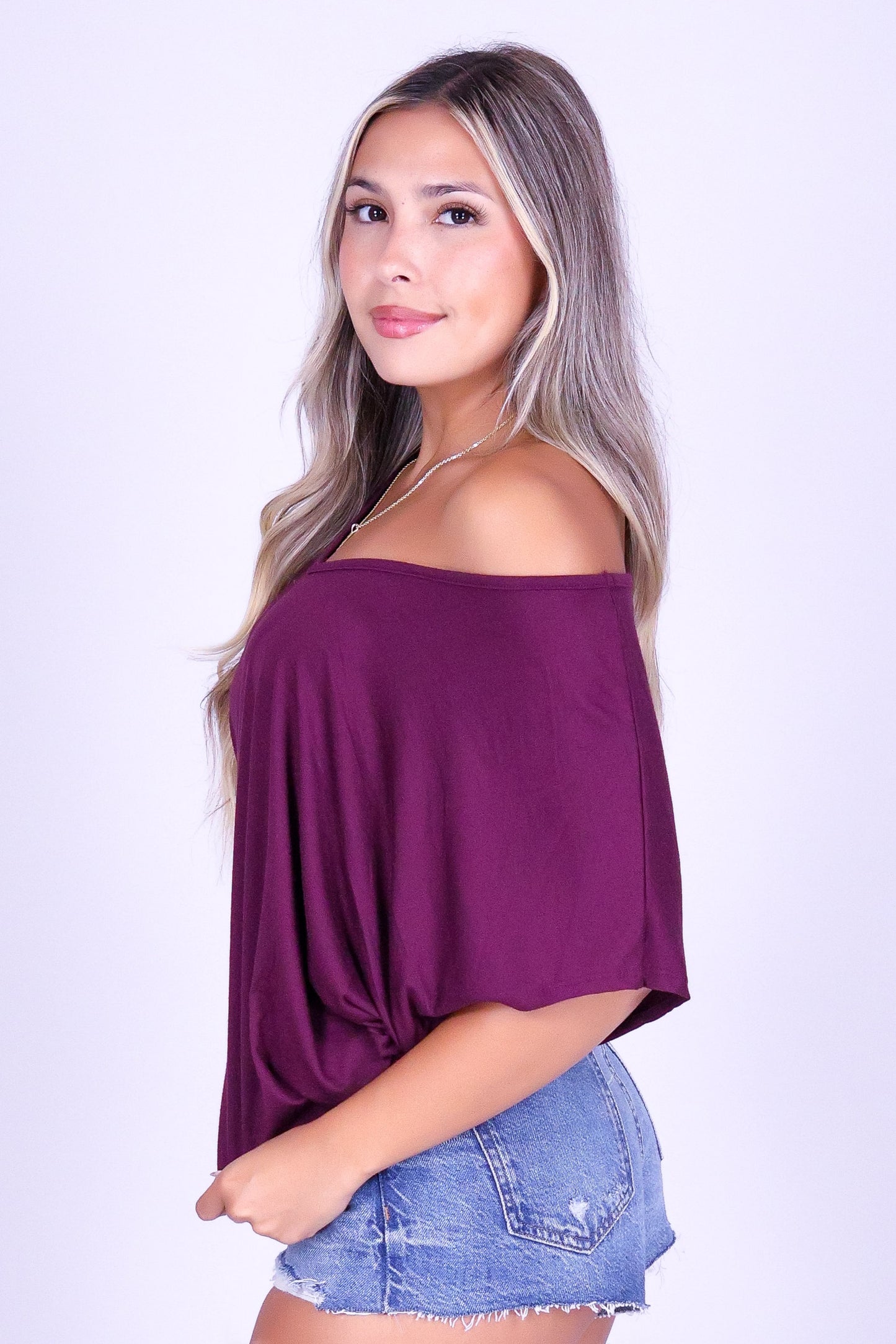 CLOUD NINE DOLMAN TOP