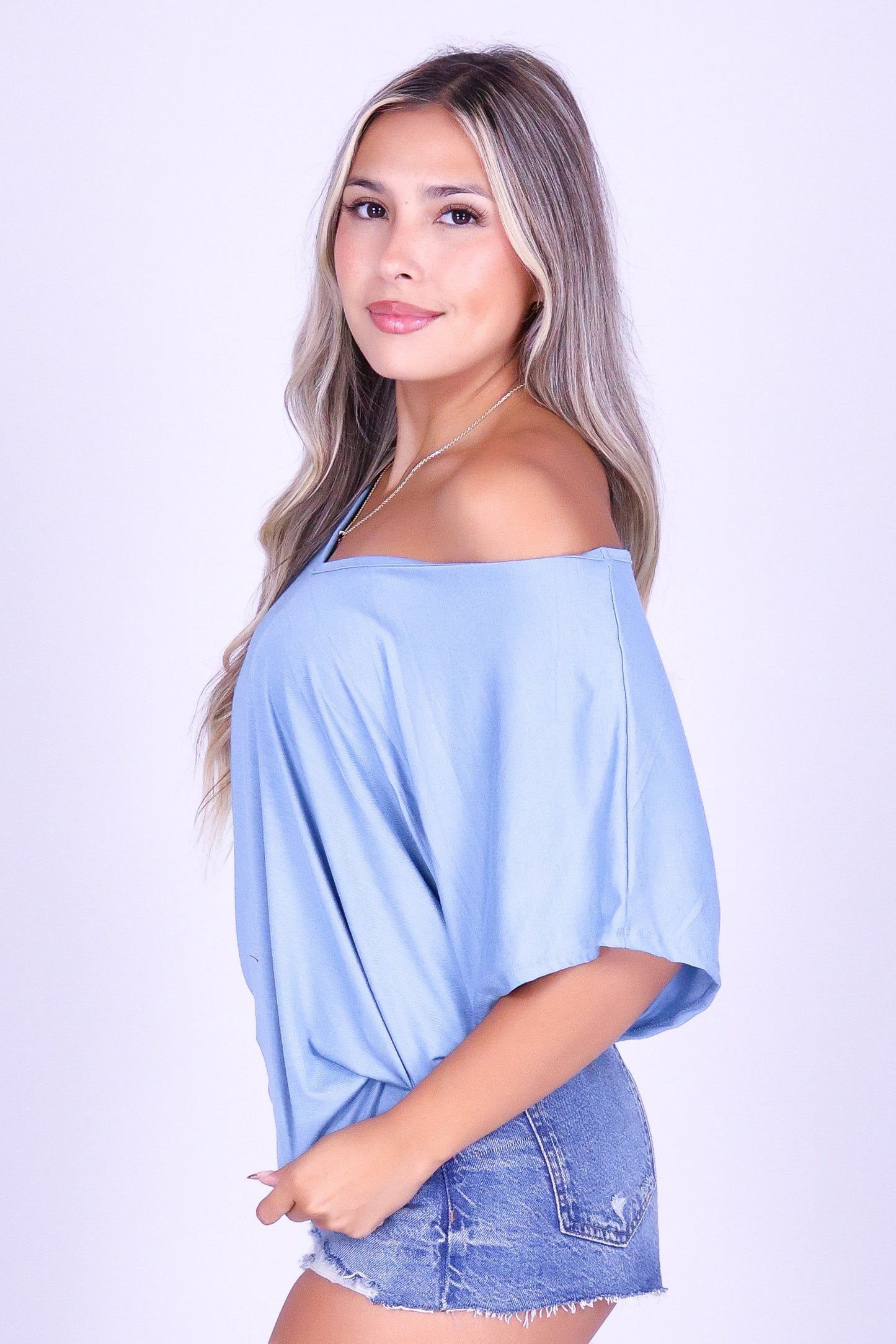 CLOUD NINE DOLMAN TOP
