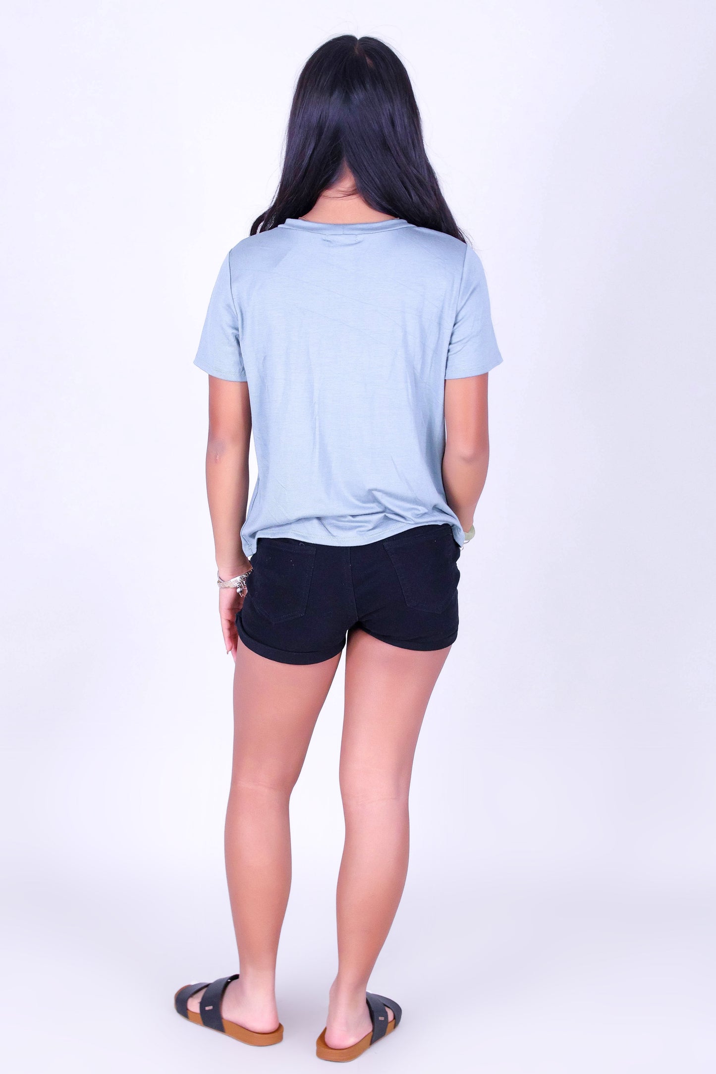 OUTLINE HIBISCUS LEI TEE| KIDS SIZE 2-16