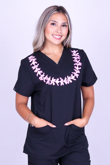 LEI DAY SCRUB TOP