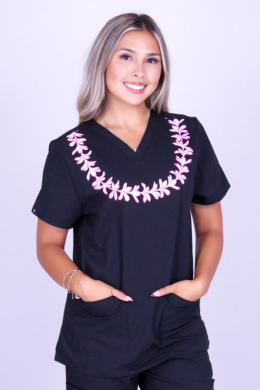 LEI DAY SCRUB TOP