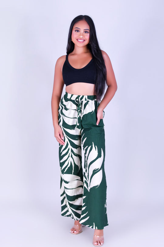 PRETTY PALM PANTS