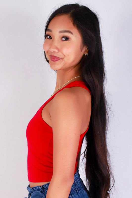 Jeans Warehouse Hawaii - TANK/TUBE SOLID BASIC - FEELS SO CLASSIC TOP | By CRESCITA APPAREL/SHINE I