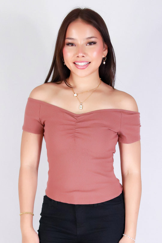 SWEET EXPOSURE OFF SHOULDER TOP