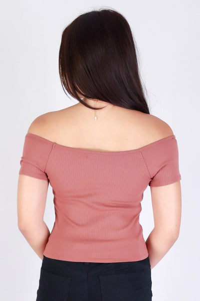 SWEET EXPOSURE OFF SHOULDER TOP