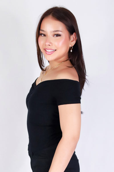 SWEET EXPOSURE OFF SHOULDER TOP