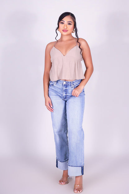 PRETTY BABYDOLL TOP