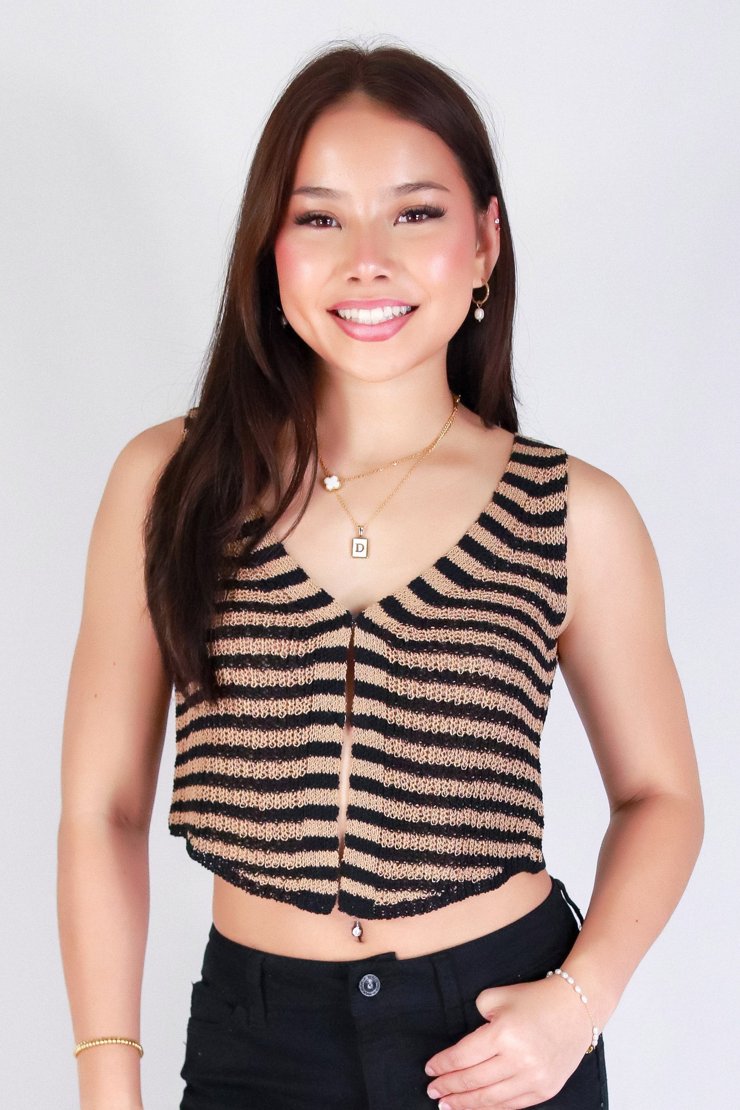 Jeans Warehouse Hawaii - SOLID TANKS/ TUBES - ALL ABOUT TEXTURE TOP | By MINE FASHION
