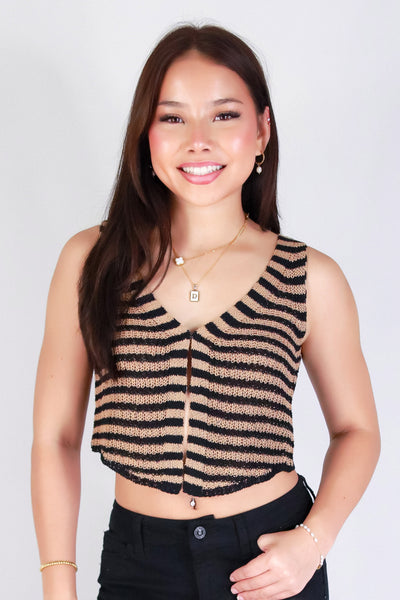 Jeans Warehouse Hawaii - SOLID TANKS/ TUBES - ALL ABOUT TEXTURE TOP | By MINE FASHION