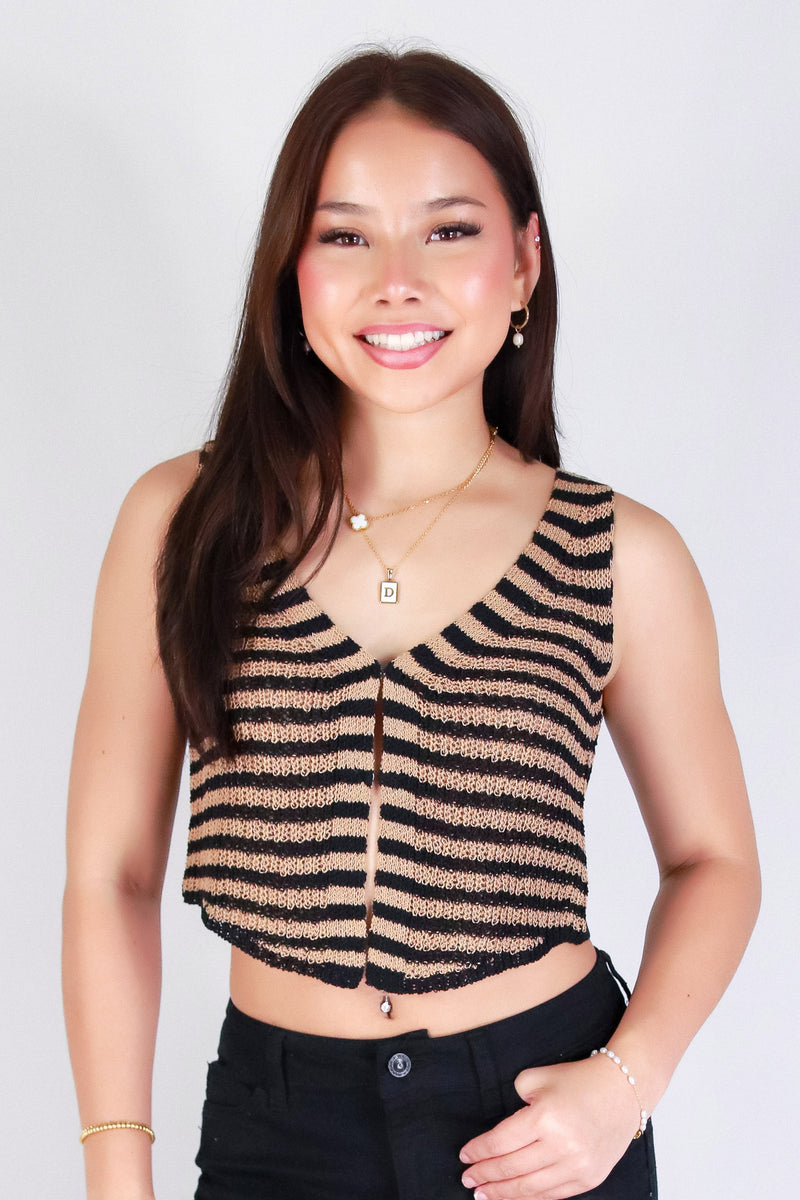 Jeans Warehouse Hawaii - SOLID TANKS/ TUBES - ALL ABOUT TEXTURE TOP | By MINE FASHION