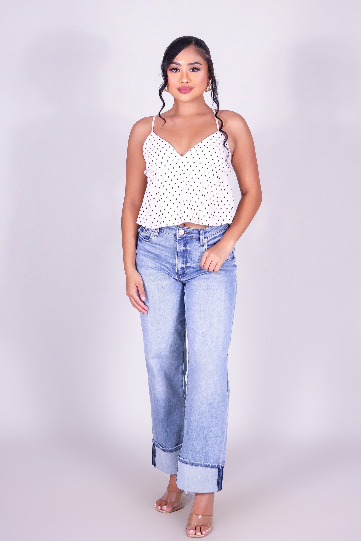 WHISPER FLOW BABYDOLL TOP