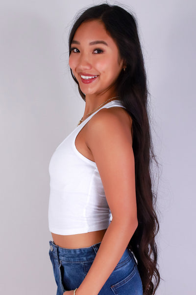 Jeans Warehouse Hawaii - TANK/TUBE SOLID BASIC - FEELS SO CLASSIC TOP | By CRESCITA APPAREL/SHINE I