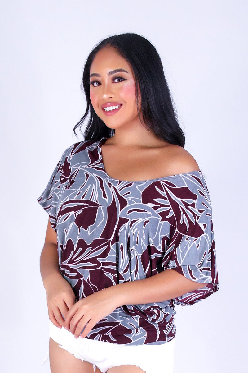 BLOOM EDIT DOLMAN TOP