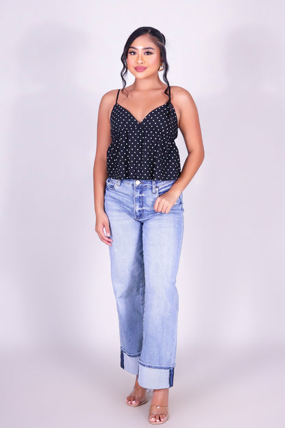 WHISPER FLOW BABYDOLL TOP