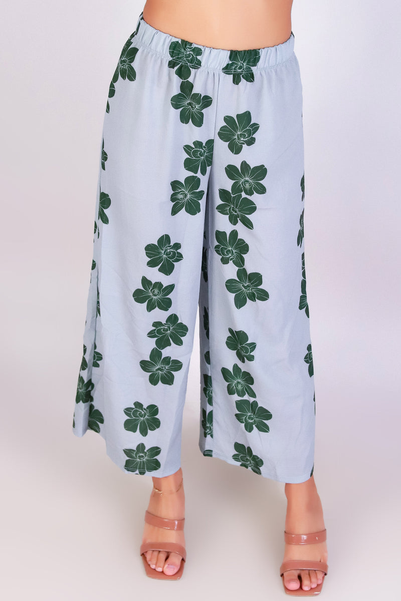 Jeans Warehouse Hawaii - PRINT WOVEN CAPRI&