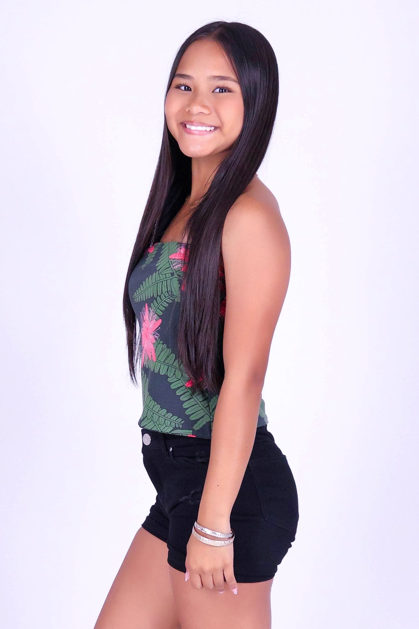 LILIKOI FERN TUBE TOP | KIDS SIZE 2-16
