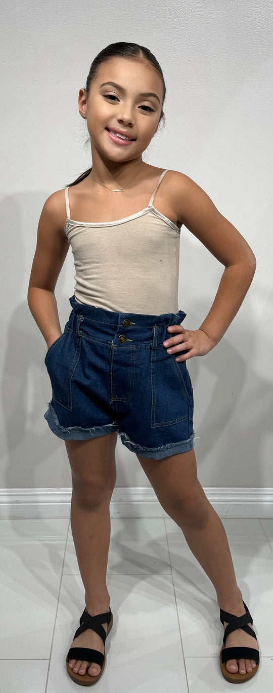 NEVER ENOUGH SHORTS | KIDS SIZE 4-6X