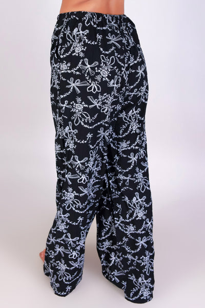 Jeans Warehouse Hawaii - PRINT WOVEN PANTS - PAINTED MOOD PANTS | By LOVE POEM