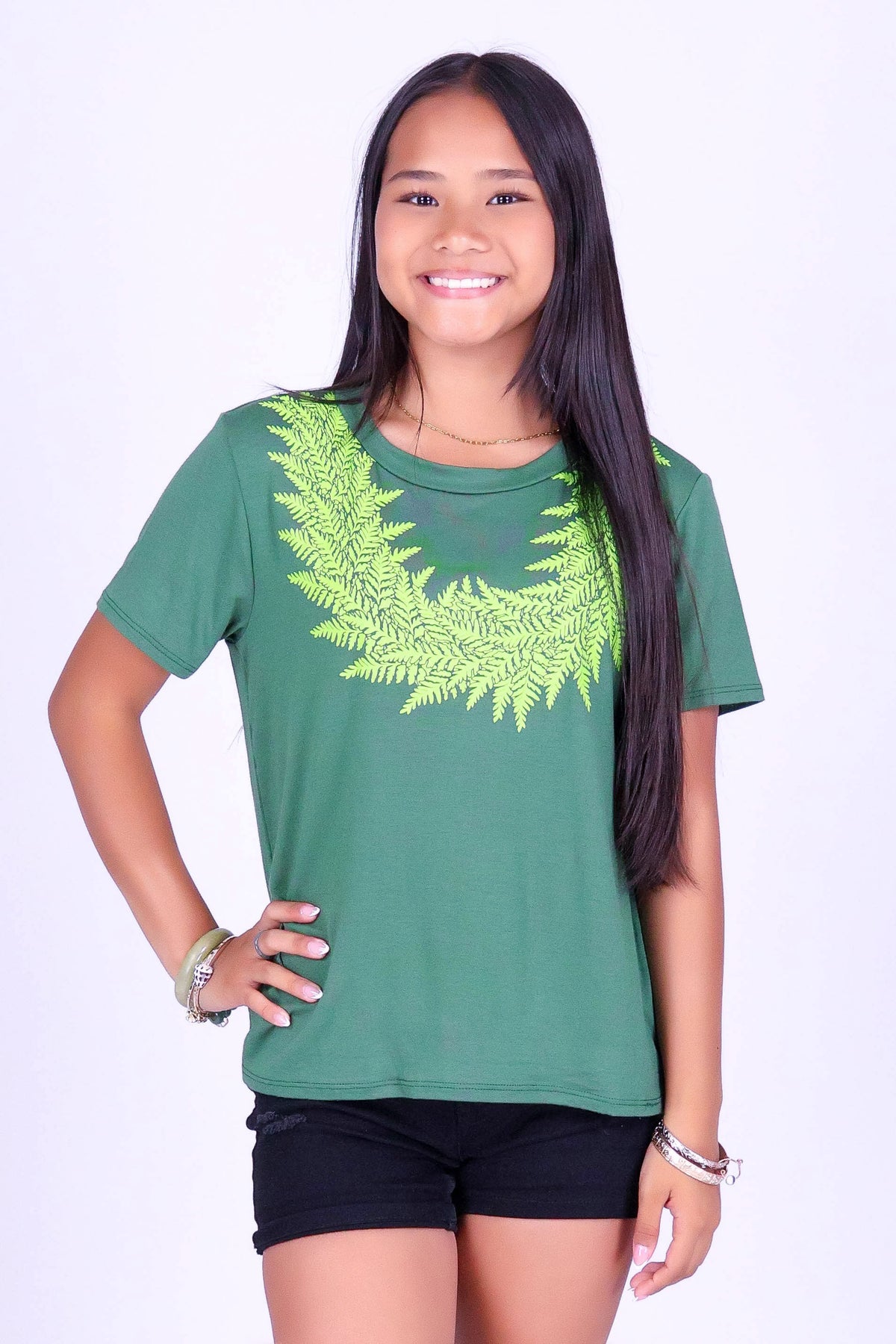 FERN LEI TEE | KIDS SIZE 8-16