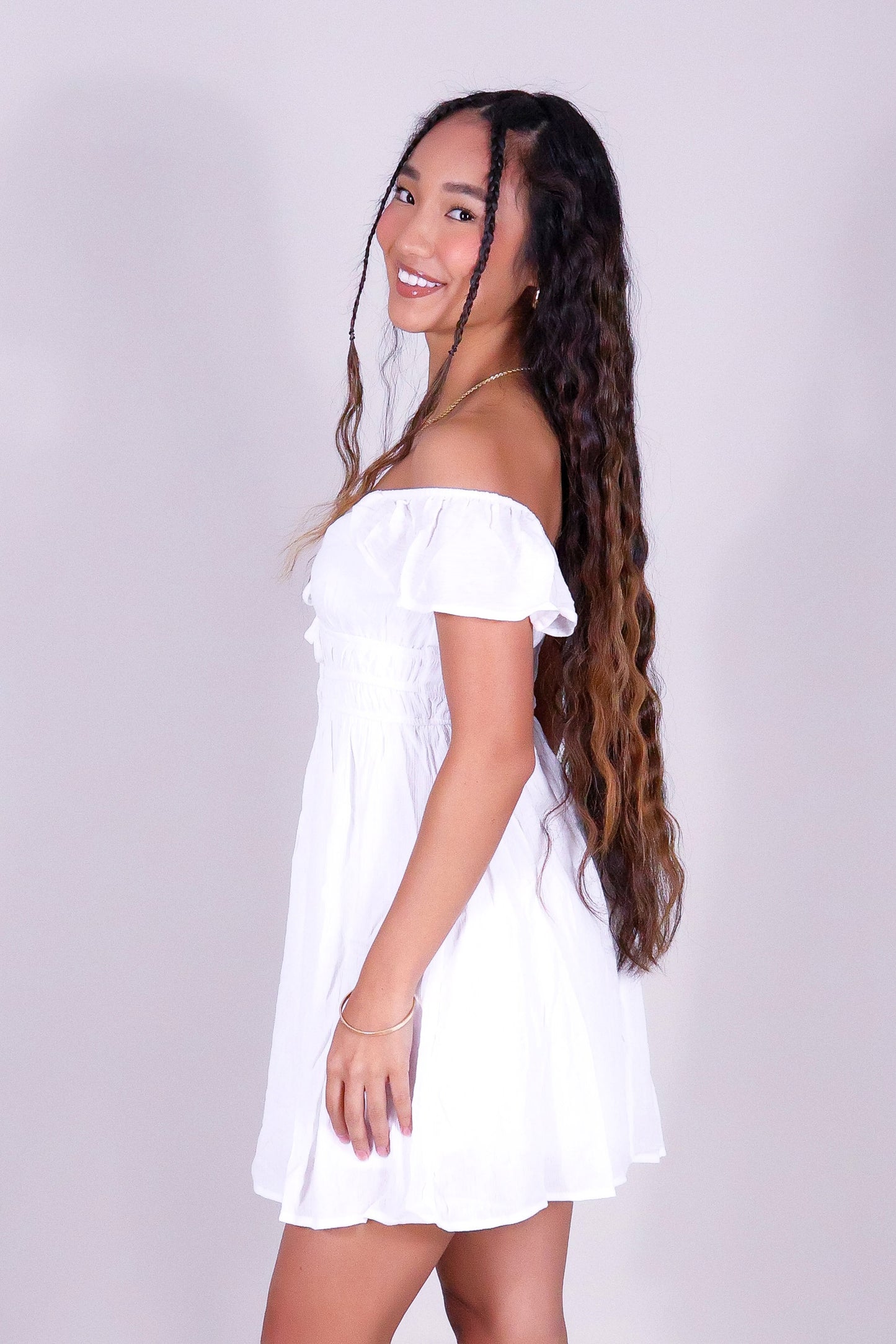 SOFT MORNING BABYDOLL DRESS