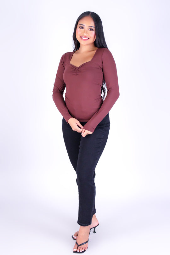 DAILY ESSENTIAL LONG SLEEVE TOP