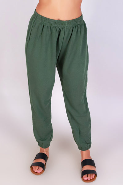 Jeans Warehouse Hawaii - ACTIVE KNIT PANT/CAPRI - ALL DAY JOGGER | By CRESCITA APPAREL/SHINE I