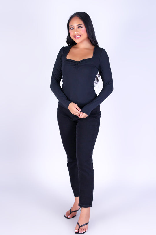 DAILY ESSENTIAL LONG SLEEVE TOP