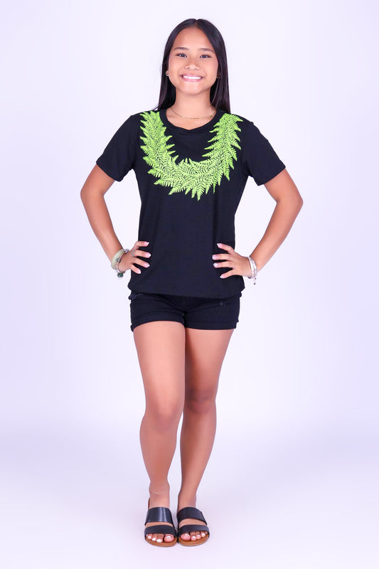 FERN LEI TEE | KIDS SIZE 8-16