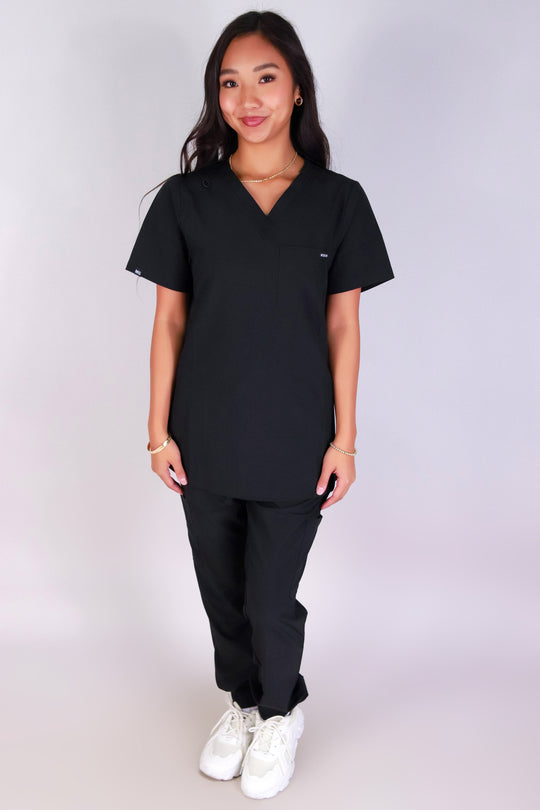 IT'S ALL GOOD SCRUB TOP