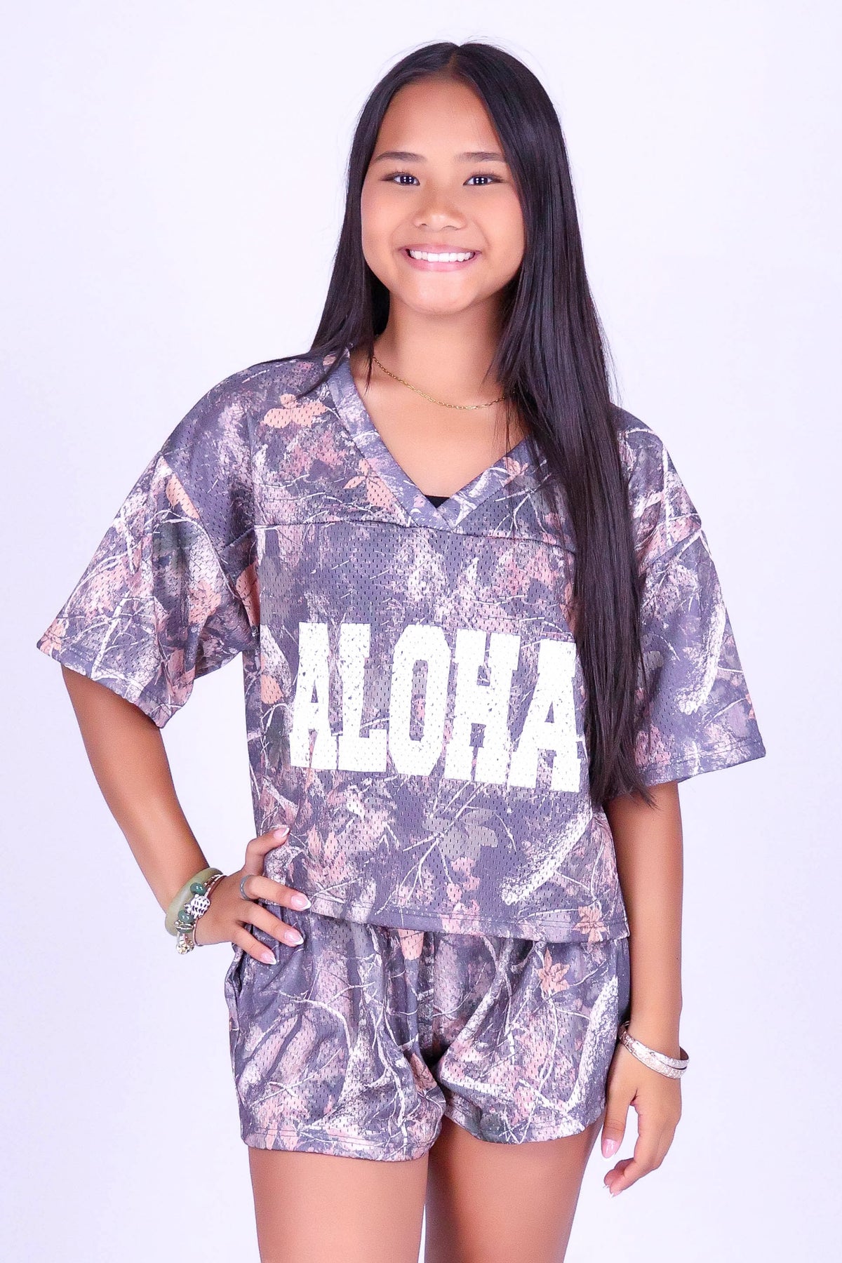 ALOHA DREAM TEAM CROP JERSEY | KIDS SIZE 2-14