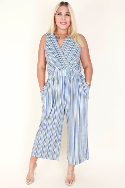 Jeans Warehouse Hawaii - PLUS PRINTED JUMPSUITS - I'M ALL IN JUMPSUIT | By GILLI