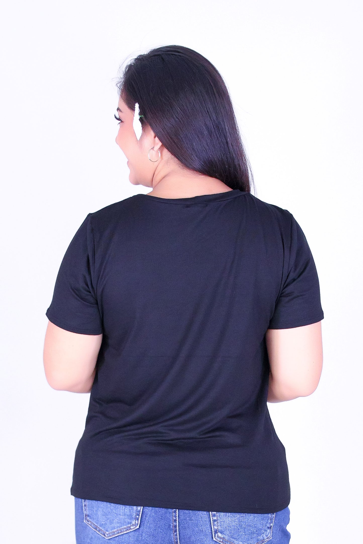 SMILEY FACE SCREEN TEE