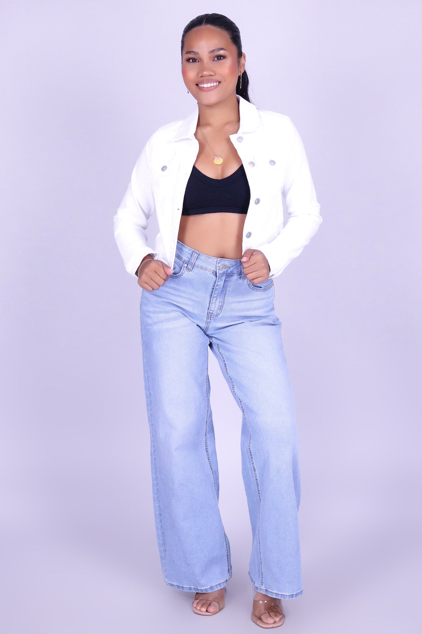 STRAIGHT MOOD DENIM JACKET
