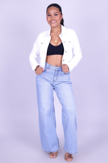 STRAIGHT MOOD DENIM JACKET