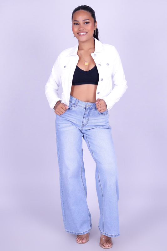 STRAIGHT MOOD DENIM JACKET