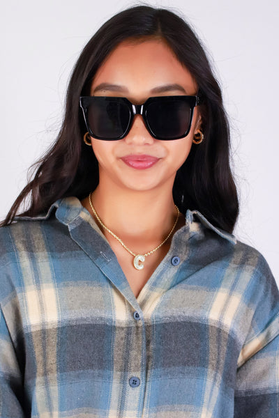 Jeans Warehouse Hawaii - OVERSIZED SUNGLASSES - SPILL THE TEA OVERSIZED WAYFARERS | By SUNNY SUNGLASS