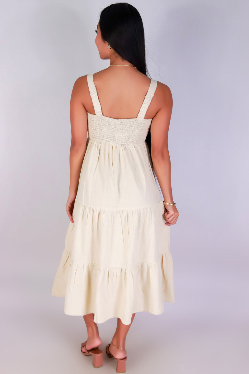 Jeans Warehouse Hawaii - S/L LONG PRINT DRESSES - SWEET ON YOU DRESS | By GOGO APPAREL INC