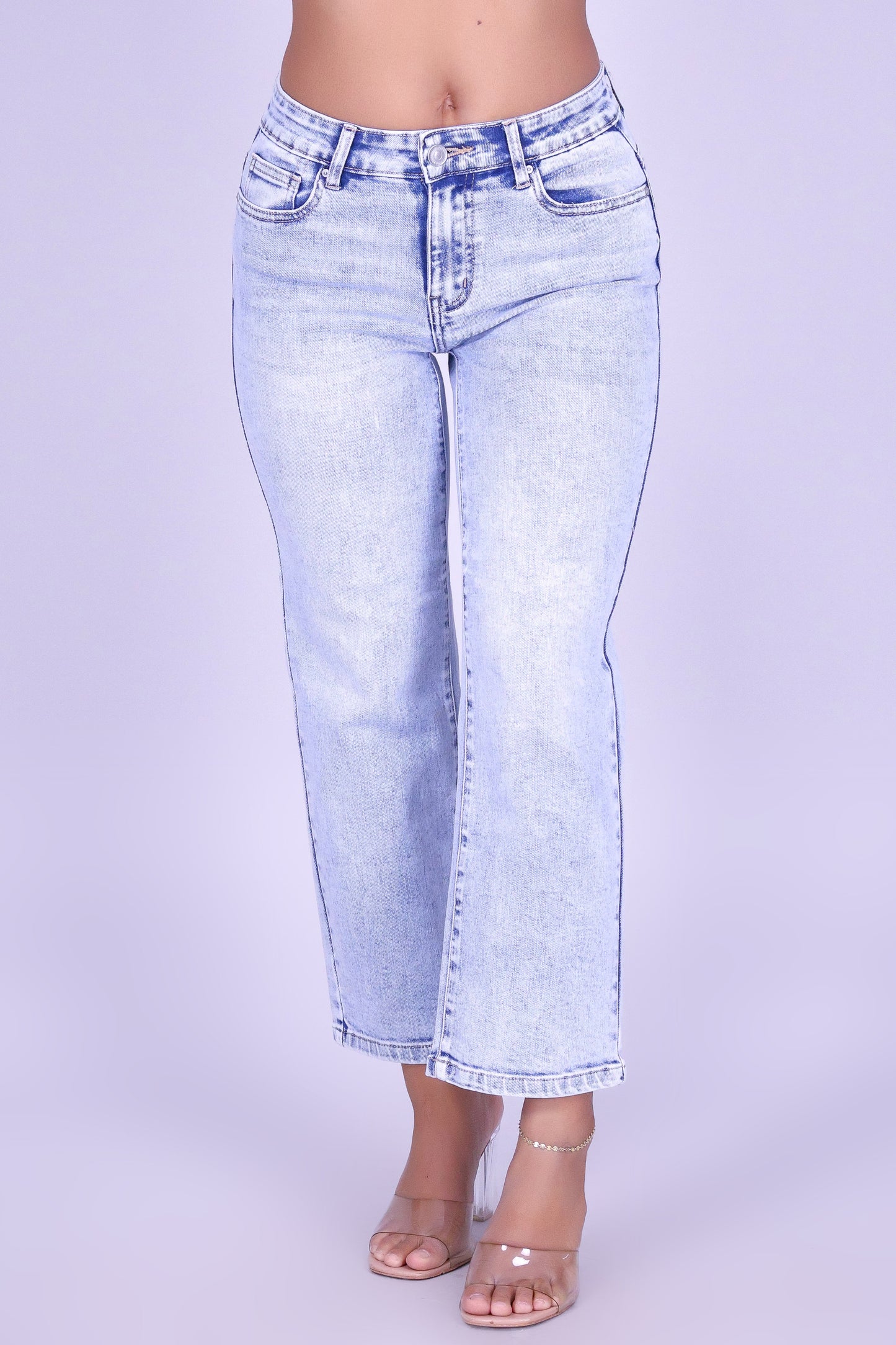 LET ME HELP YOU DENIM CAPRI'S
