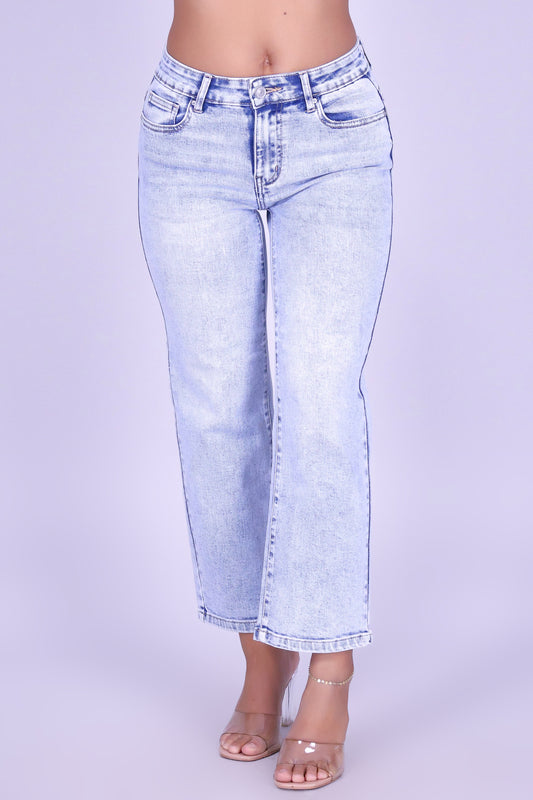 LET ME HELP YOU DENIM CAPRI'S