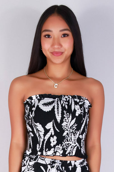 Jeans Warehouse Hawaii - MATCHING SEPARATES - ISLAND HOUR SMOCK TUBE TOP | By GOGO APPAREL INC