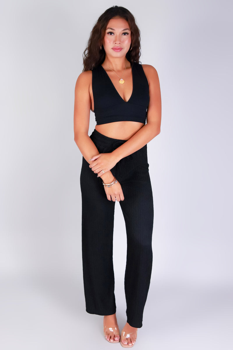 Jeans Warehouse Hawaii - SOLID WOVEN PANTS - THE FEEL FIT PANTS | By LOVE POEM