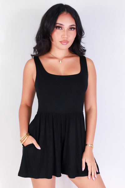 Jeans Warehouse Hawaii - SOLID ROMPERS - SIMPLY CHIC ROMPER | By OLIVE & CO