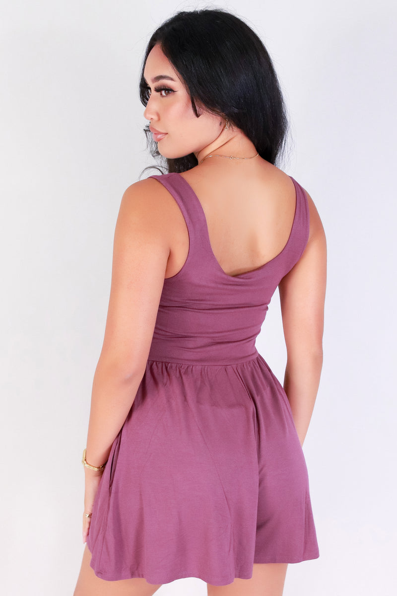Jeans Warehouse Hawaii - SOLID ROMPERS - SIMPLY CHIC ROMPER | By OLIVE & CO